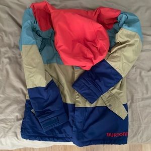 Burton Kids Youth XL (US 18) Insulated Winter Snow Ski Jacket Color Block
